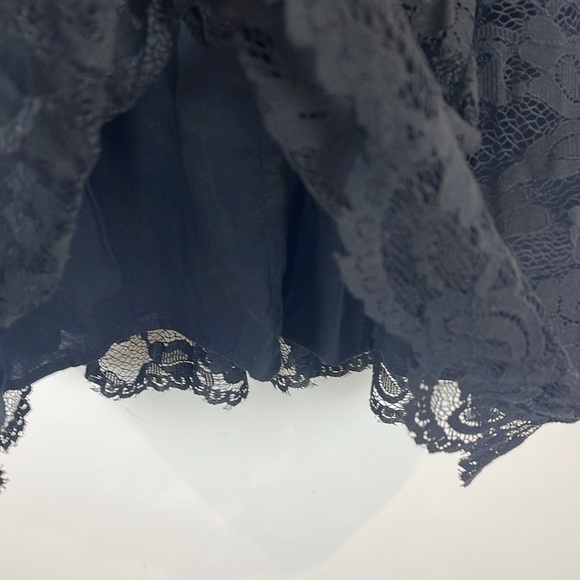 BB Dakota Lace Black Dress Size 12 - Picture 6 of 10